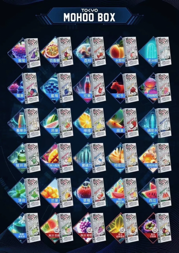 💥【限時特惠】【滿6顆送1顆或滿5顆送主機/活動二選一】💥東京魔盒TOKYO煙彈❤️‍大容量12ml❤️‍抽過不想換品牌