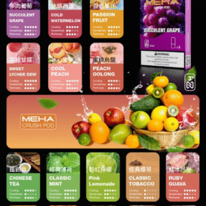 💥MEHA魅嗨五代/不通用一代【❤️‍買五送一盒魅嗨五代蛋隨機口味】