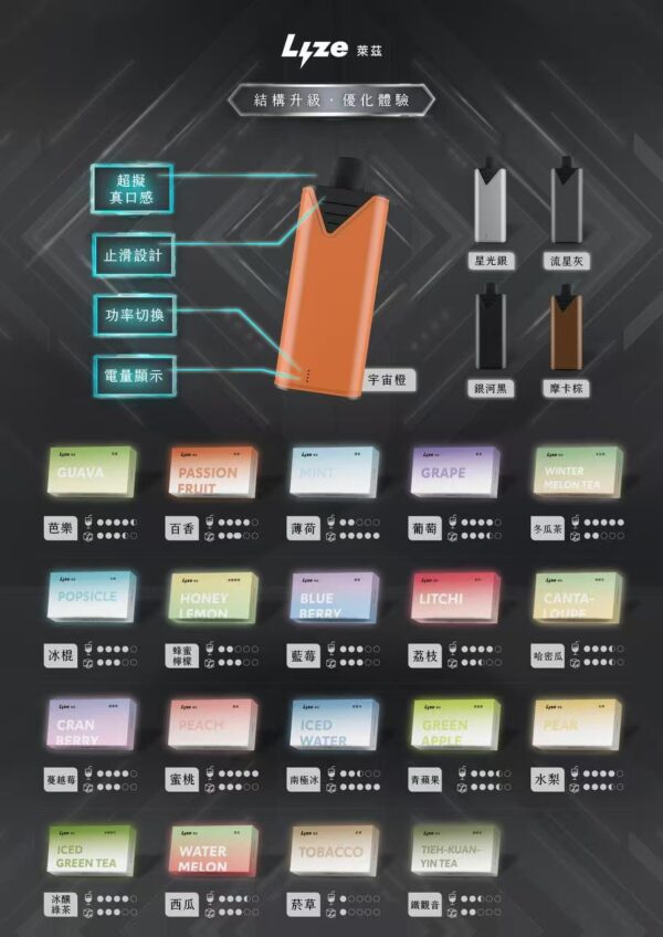 新品💖Lyze萊茲 10000口煙彈 &東京魔盒通用款 適用東京主機【買五送主機】