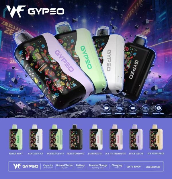 新品 王嘉尔同款🔥 GYPSO滿天星拋棄式30000口
