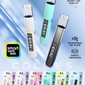 BA主機 🔥 B.A電子煙 一代通用主機/ 高級版本 LED 顯示螢幕/兒童安全鎖/RGB 動態燈