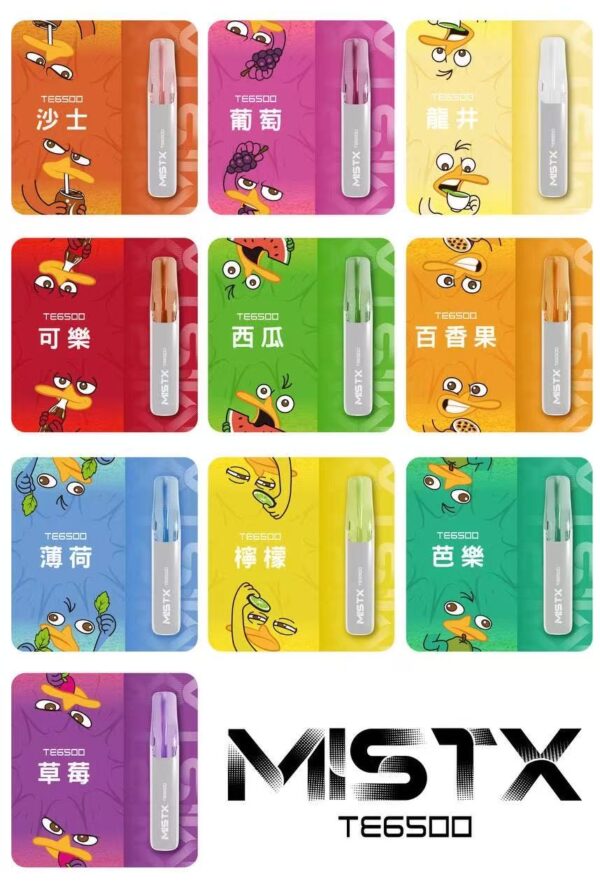 新品 MISTX鴨嘴獸抛棄式 6500口